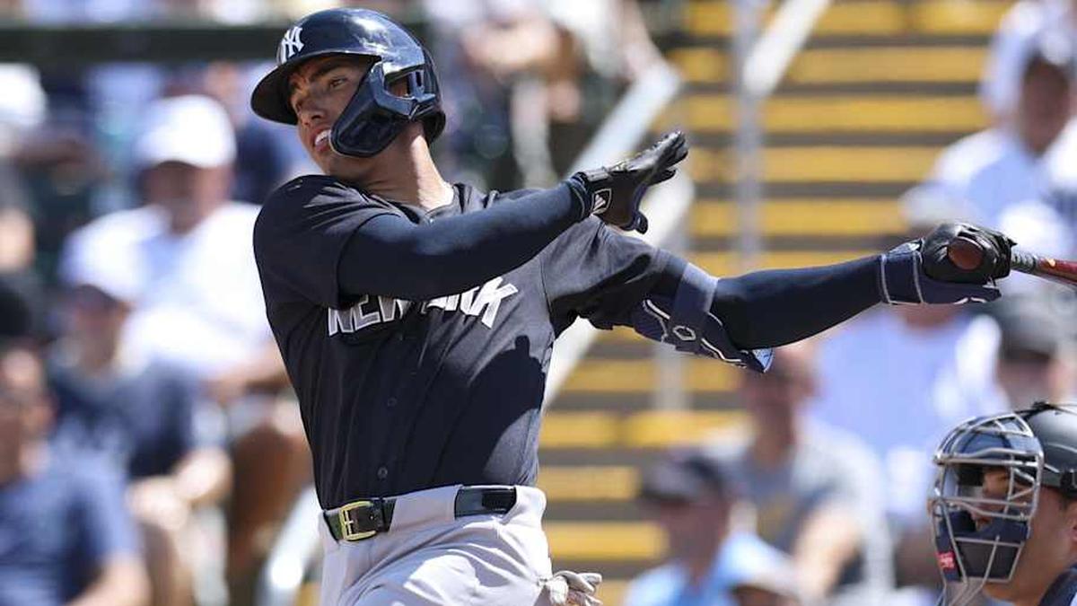  The Yankees should seriously consider a George Lombard Jr. call-up now that their Ryan McMahon problem is back. | Nathan Ray Seebeck-Imagn Images 