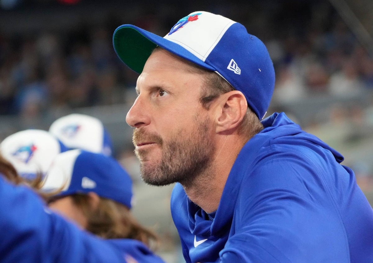  Toronto Blue Jays pitcher Max Scherzer (31). © John E. Sokolowski-Imagn Images