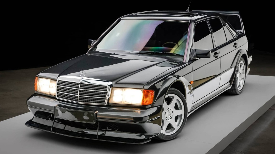 1990 Mercedes-Benz 190E 2.5-16 Evolution II for Sale With 36,000 Miles Shown 