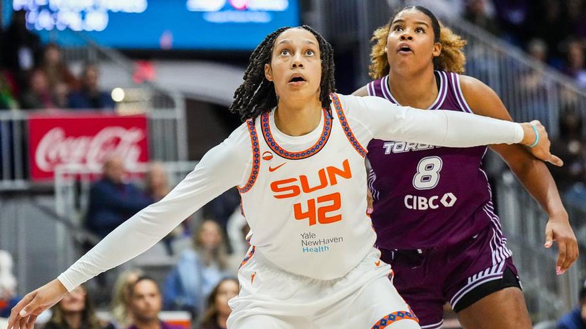  Brittney Griner is bringing some much-needed veteran leadership to a young Sun squad. | Kevin Sousa-Imagn Images 