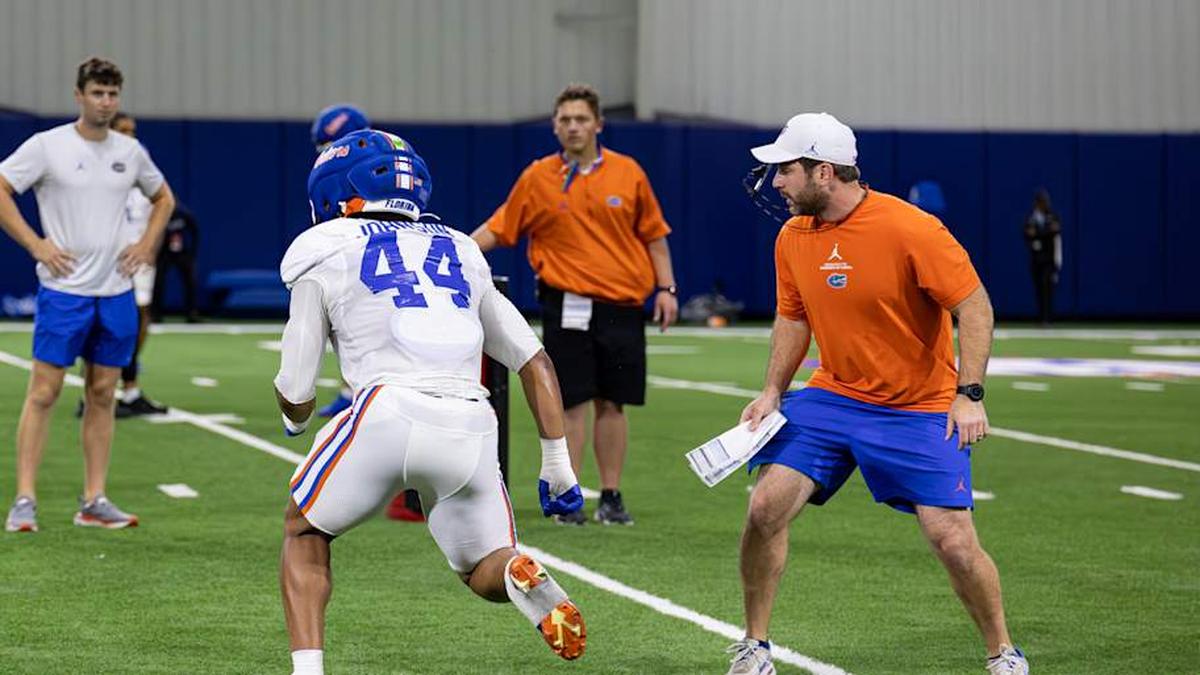  Myles Johnson was consistently praised during spring camp. | Kyle Lander / Florida Gators on SI 