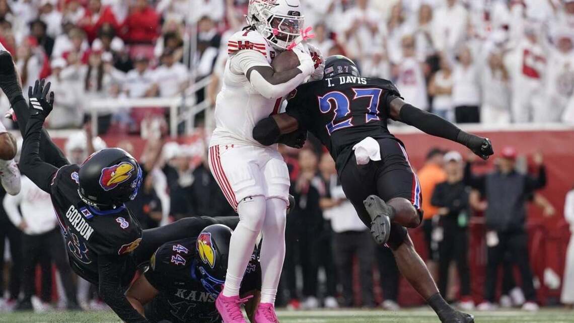 No. 12 Utah's balanced attack, late push hold off Kansas 