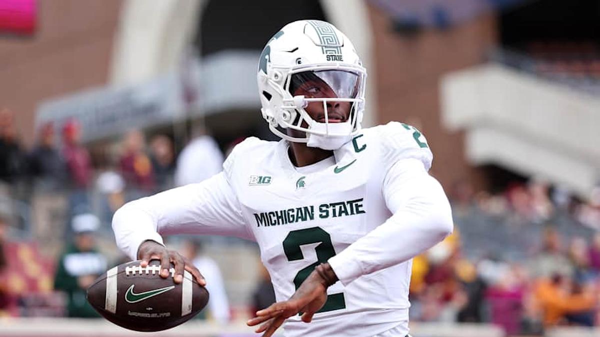  Aidan Chiles transferred to Northwestern from Michigan State and is expected to start the season for the Wildcats. | Matt Krohn-Imagn Images 