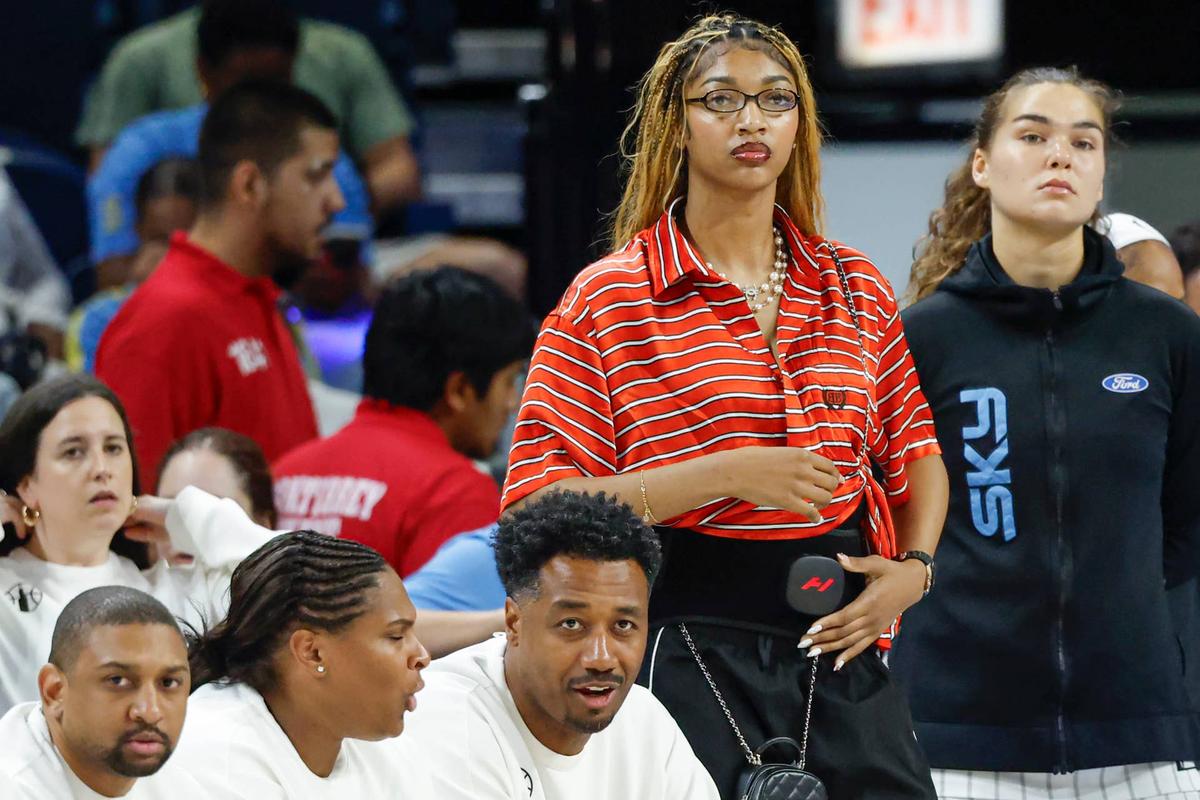  Atlanta Dream star Angel Reese. Kamil Krzaczynski-Imagn Images