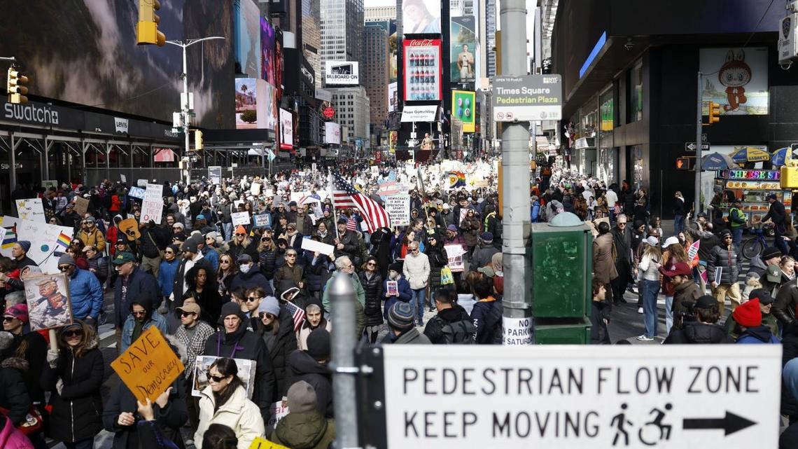 Iran, immigration inspire attendees at No Kings protests 