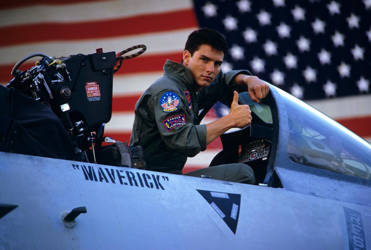  Val Kilmer in ‘Top Gun'Courtesy of Everett Collection 
