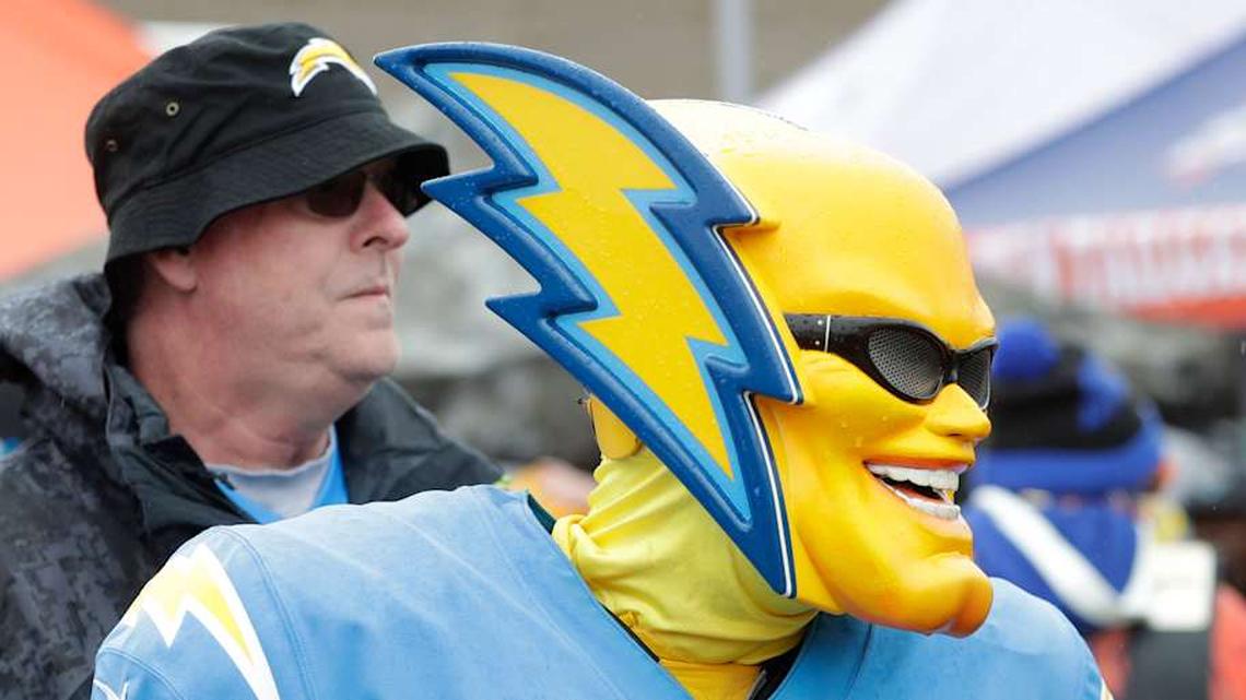  Los Angeles Chargers super fan known as Boltman | Sarah Kloepping/USA TODAY NETWORK-Wisconsin / USA TODAY NETWORK via Imagn Images 