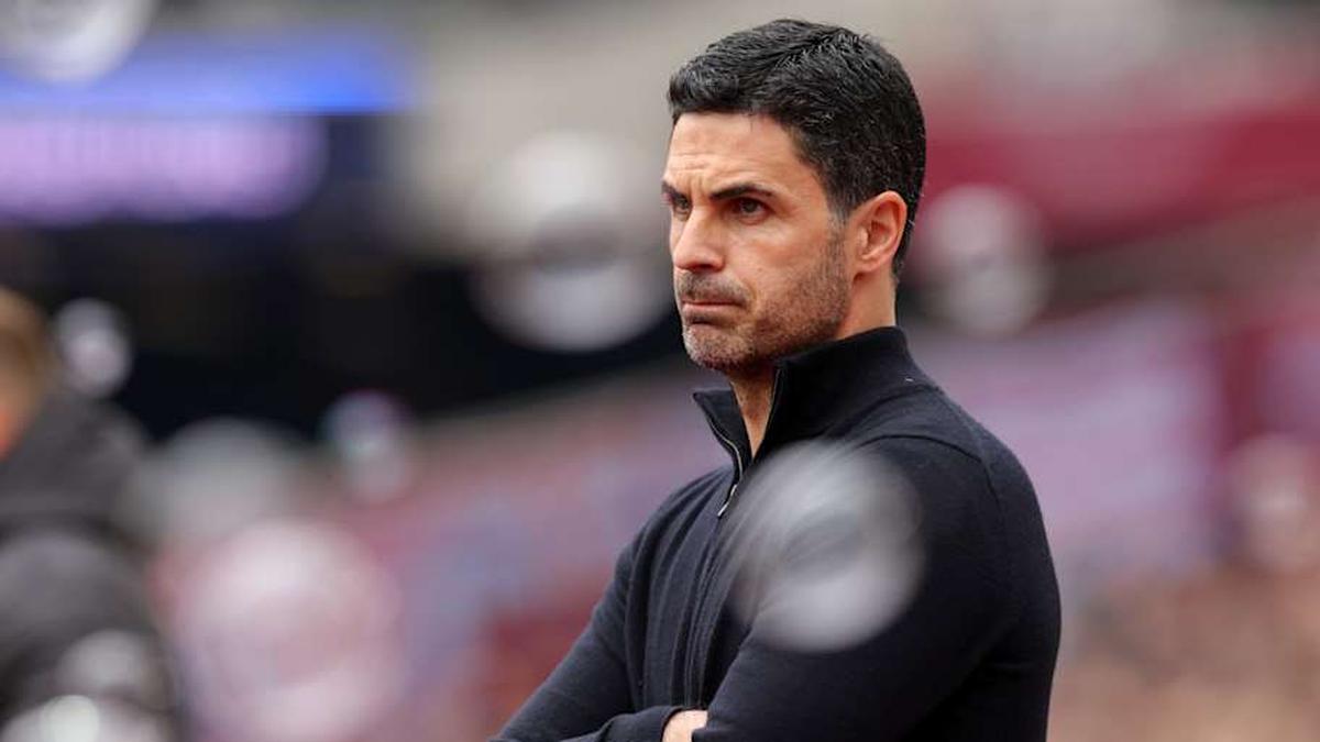  Mikel Arteta named an unchanged starting XI for the West Ham game. | Shaun Brooks-CameraSport/Getty Images 