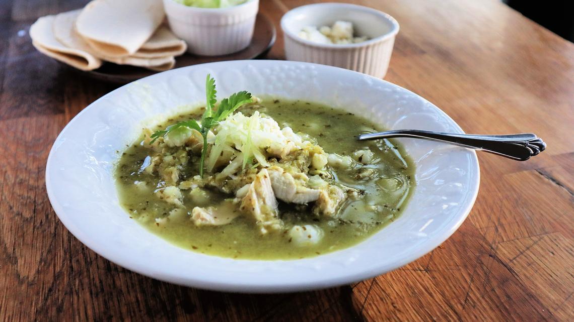 Gretchen's table: Warm winter's chill with a hot bowl of this tangy and traditional Mexican stew 