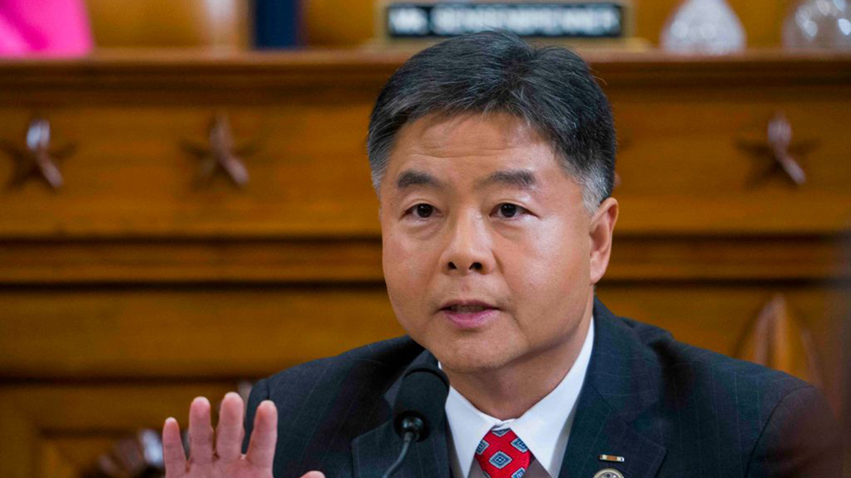 California Rep. Ted Lieu is on the House Democrats' panel that is looking at AI policies to take up if they win the majority in the midterm elections. (Doug Mills/Pool/Getty Images/TNS)