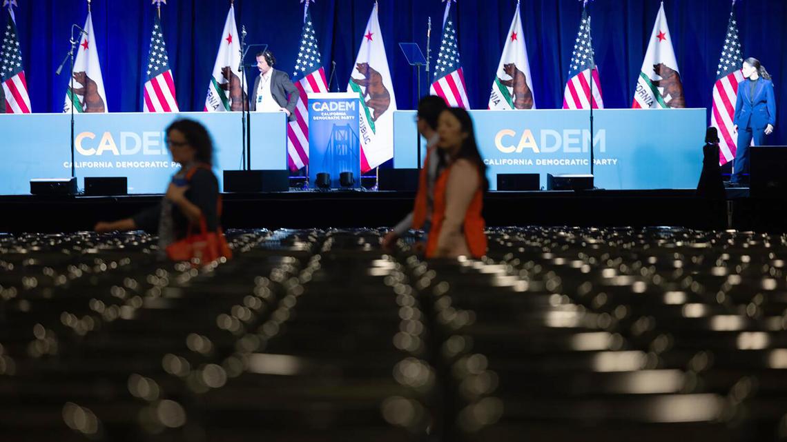 Mark Z. Barabak: Eight candidates, four minutes to run for California governor. Ready, go! 