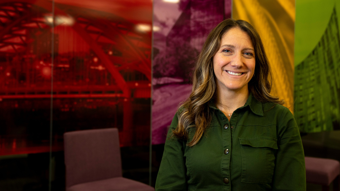 Leslie Mooney fell in love with Cincinnati, now she's leading Blink 
