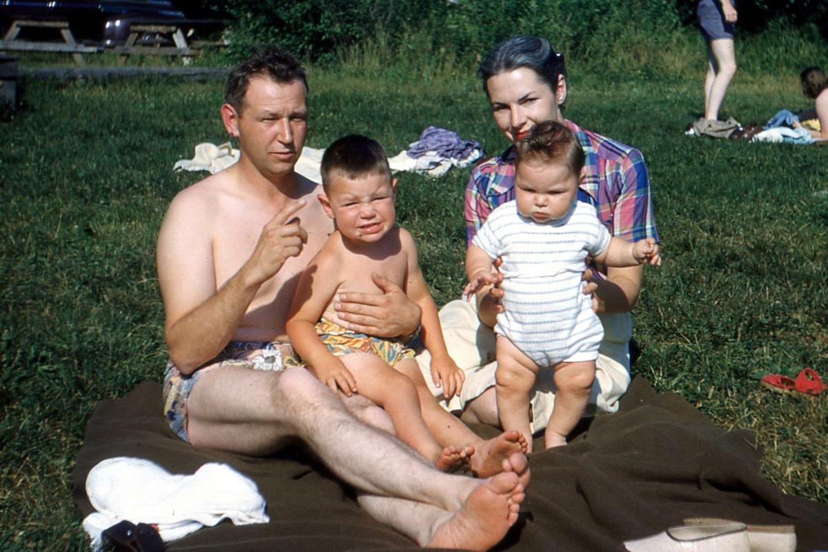 William Arthur Hunnewell family photo, Seattle, 1951. William  Hunnewell/Handout via REUTERS