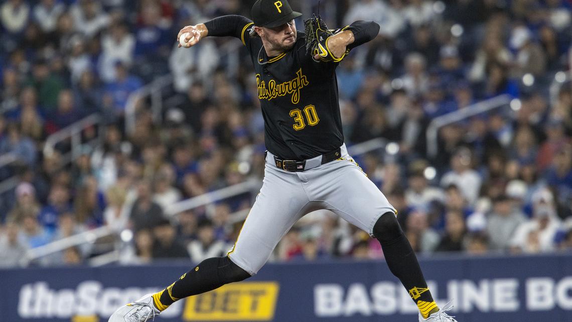 Skenes allows career-high 9 hits as Pirates fall to Blue Jays