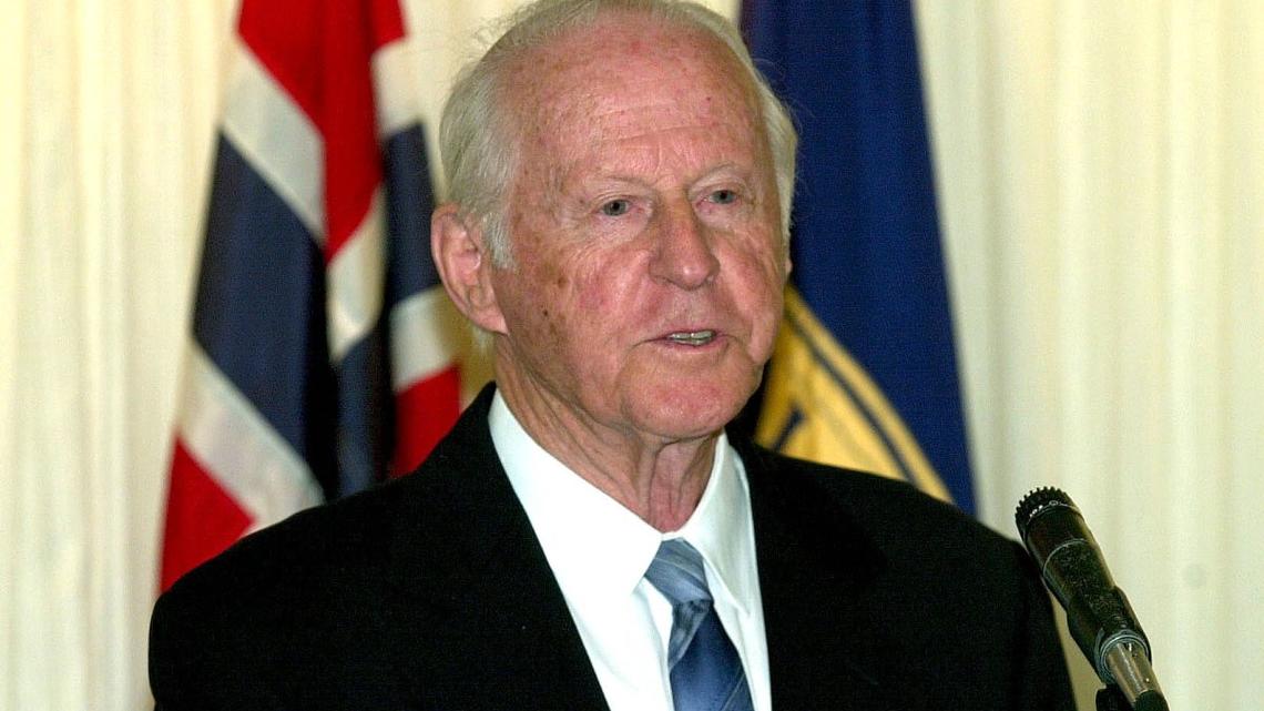 On April 28, 1947, Thor Heyerdahl, pictured, and five crew members began a trip from Peru to Polynesia on the Kon-Tiki, a raft made of balsa logs. File Photo by Joel Rennich/UPI