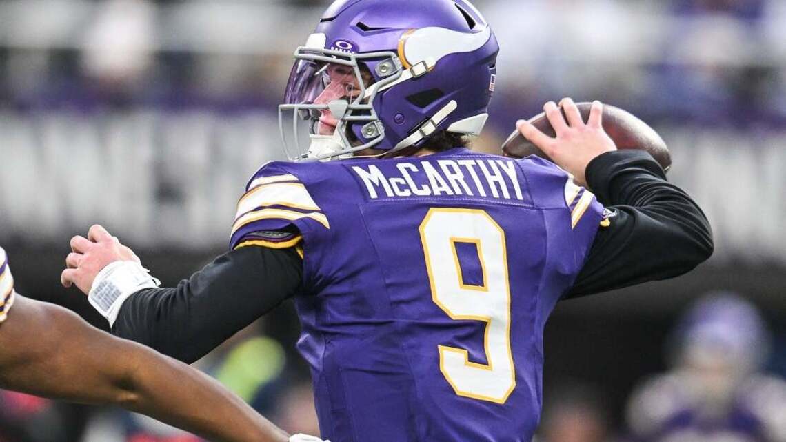 Now Vikings' QB2, J.J. McCarthy to be ready when 'number's called' 