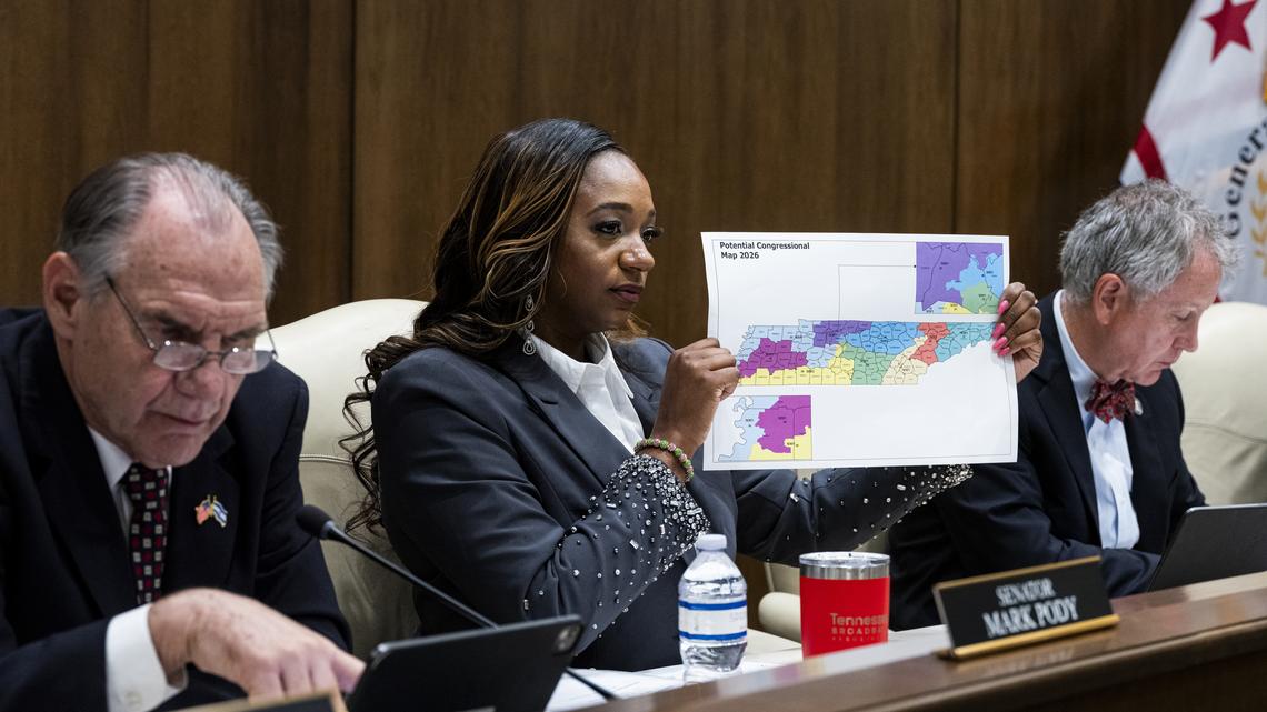Republicans unveil map carving up Tennessee's majority-Black House district