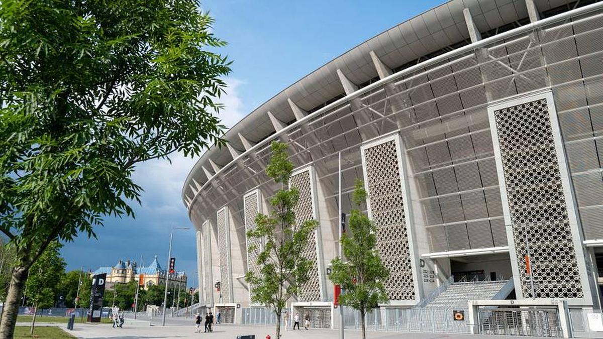  Hungary's Puskás Aréna hosts the final. | Matthew Ashton/AMA/Getty Images 