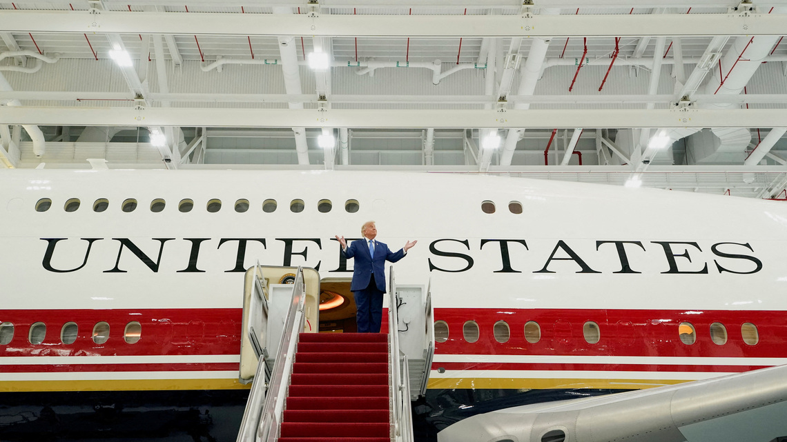 Trump to debut new Air Force One on trip to Theodore Roosevelt museum dedication 
