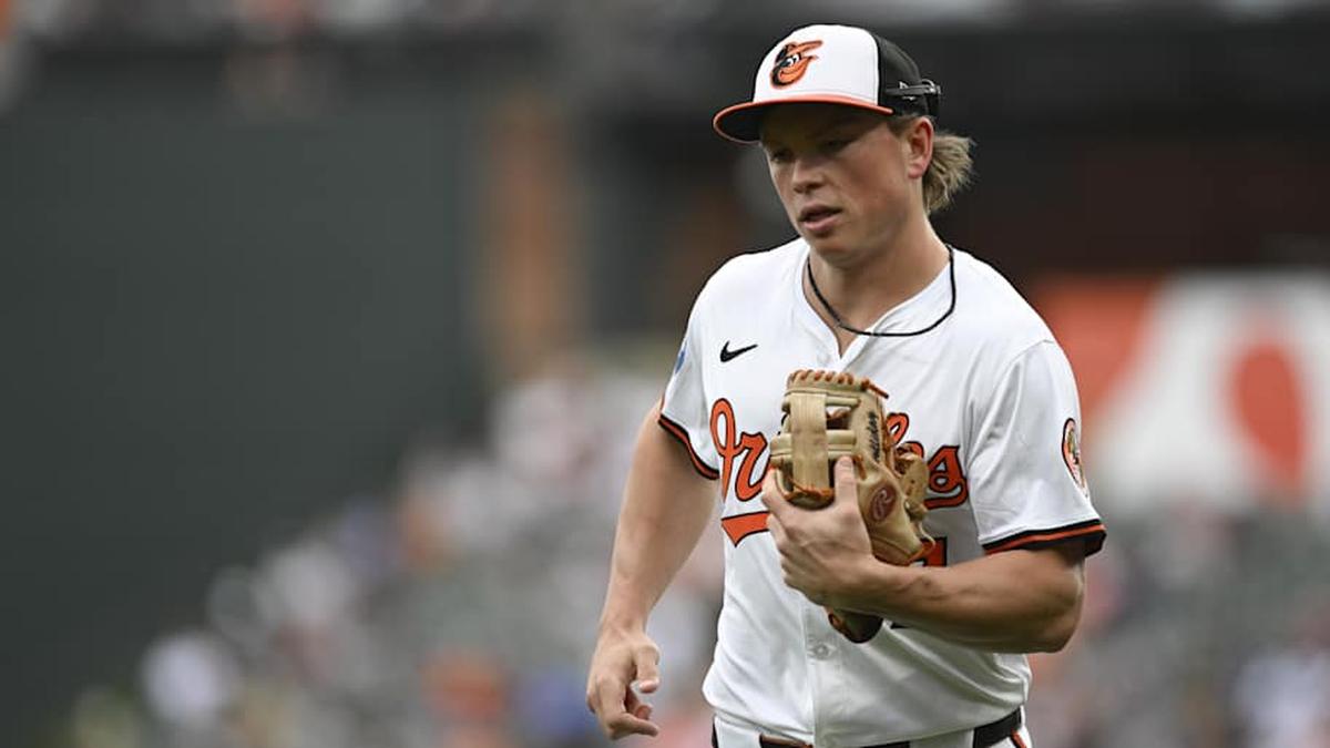  Baltimore Orioles second base Jackson Holliday (7) runs to the dugout before the game against the New York Yankees at Oriole Park at Camden Yards. | Tommy Gilligan-Imagn Images 
