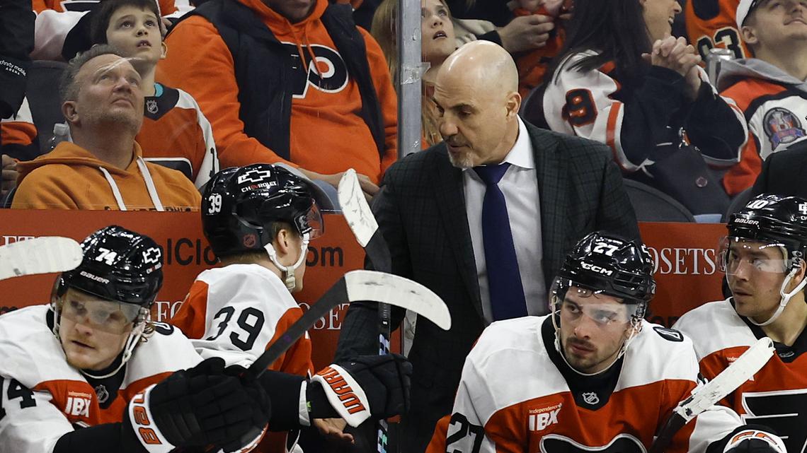 Depleted Flyers muscle out a 4-3 shootout win at the Los Angeles Kings 