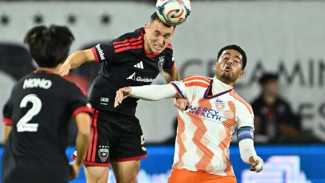 Evander, Cincinnati beat D.C. United again 