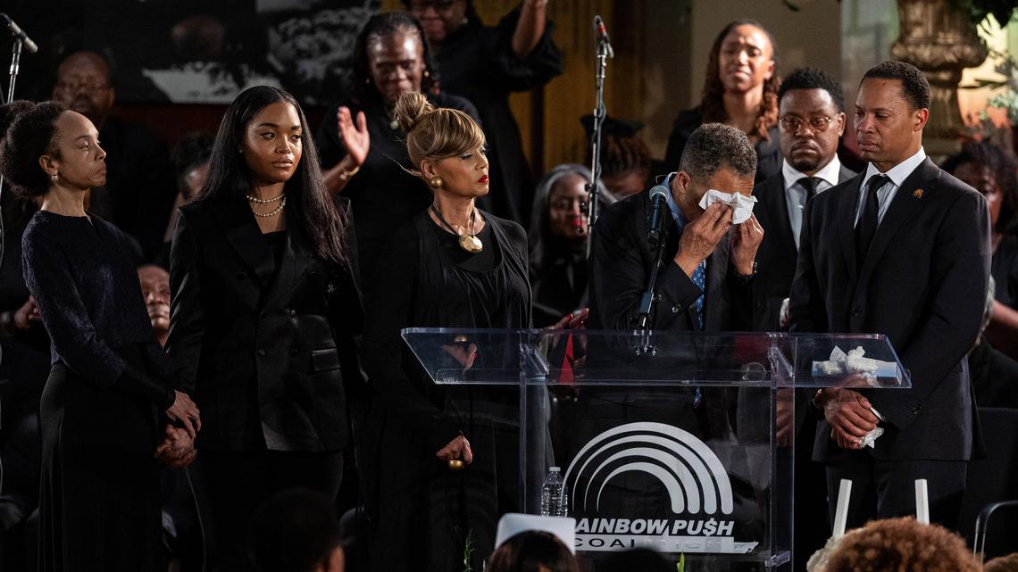 Rev. Jesse Jackson's family and closest friends offer one last goodbye