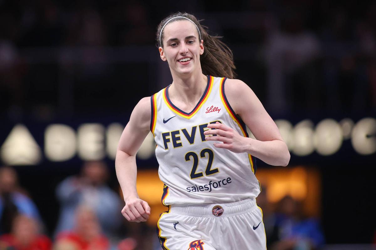  Indiana Fever guard Caitlin Clark. Brett Davis-Imagn Images
