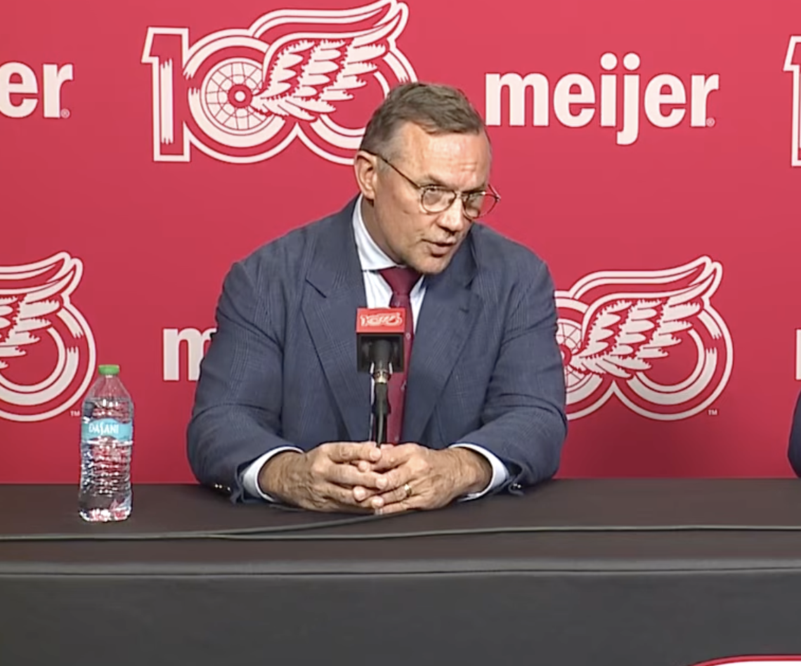  "I Expect A Lot More": Steve Yzerman Addresses Latest Late-Season Unraveling By Red Wings 