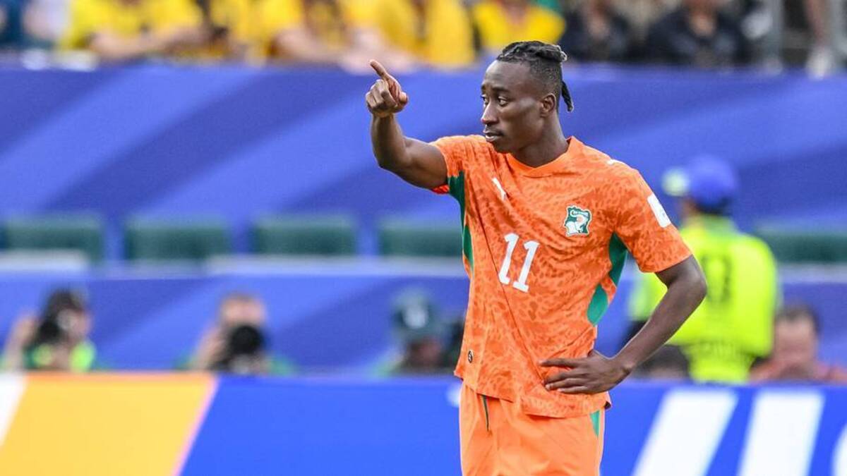  Diomande looked unfazed by the grand stage. | Harry Langer/DeFodi Images/DeFodi/Getty Images 