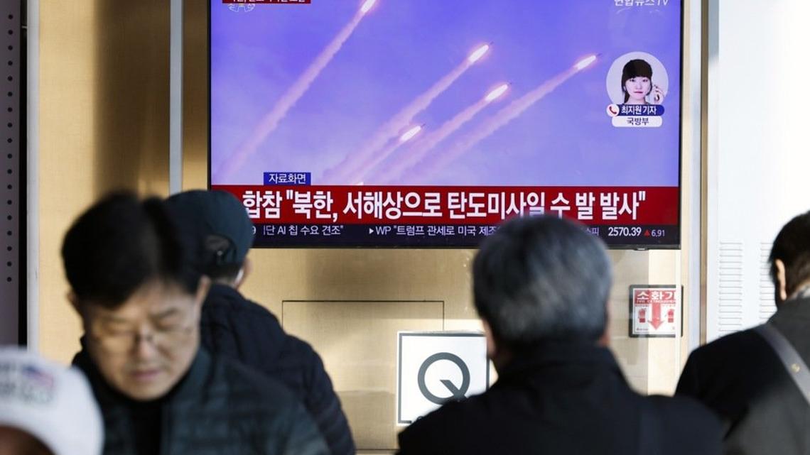 North Korea conducts multiple missile launches over two days, Seoul says 
