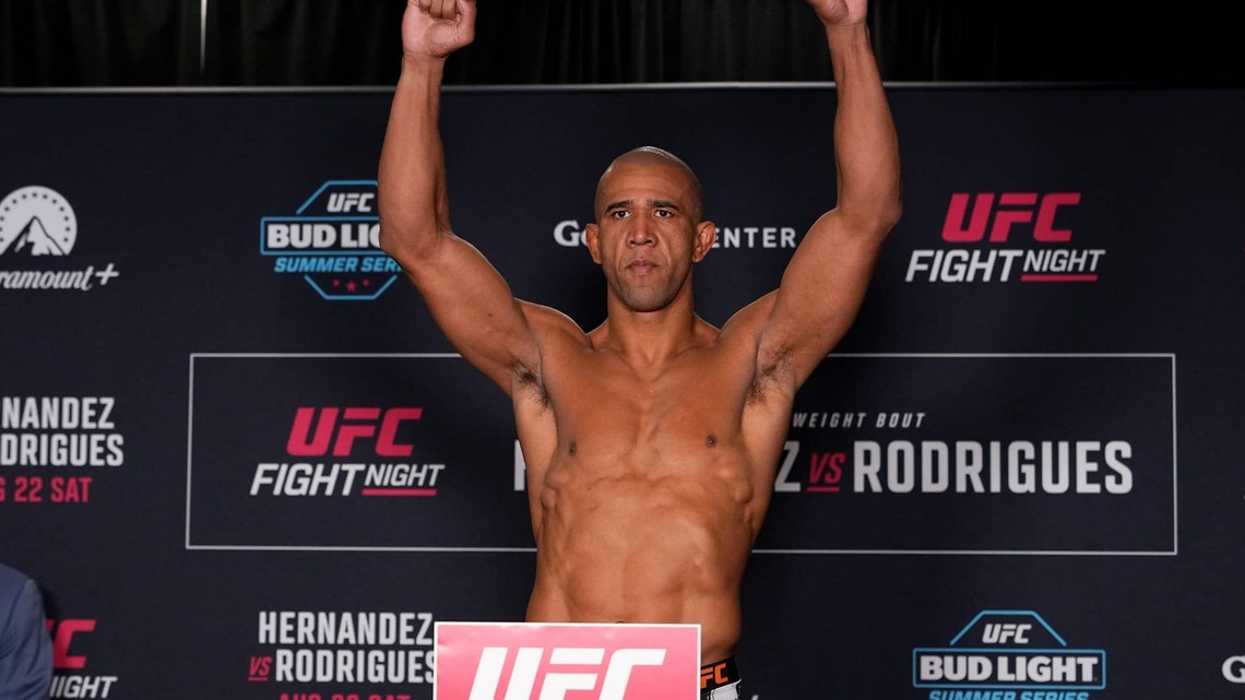 Gregory Rodrigues: UFC Record, Ranking and Fight Time