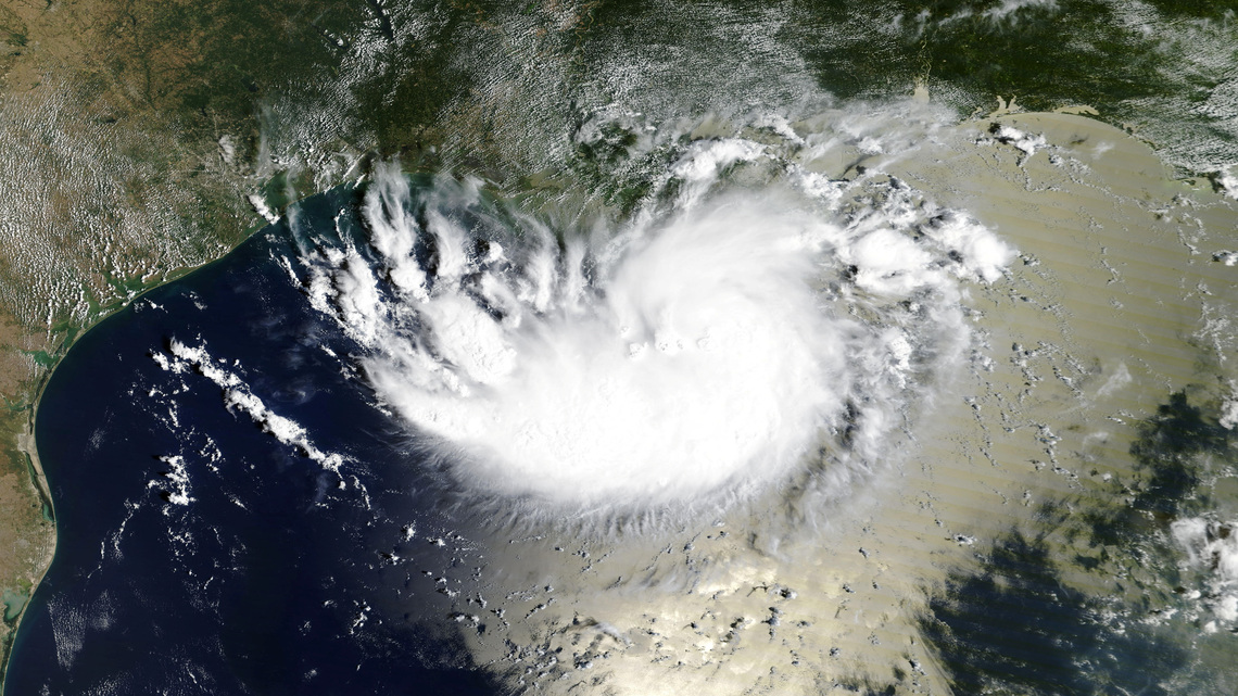 TS Edouard moves ashore Gulf Coast near TX-LA border before weakening