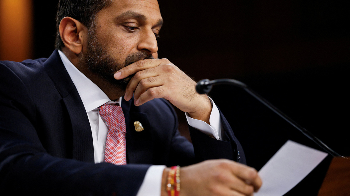 FBI says director Patel in Virginia, not Russia