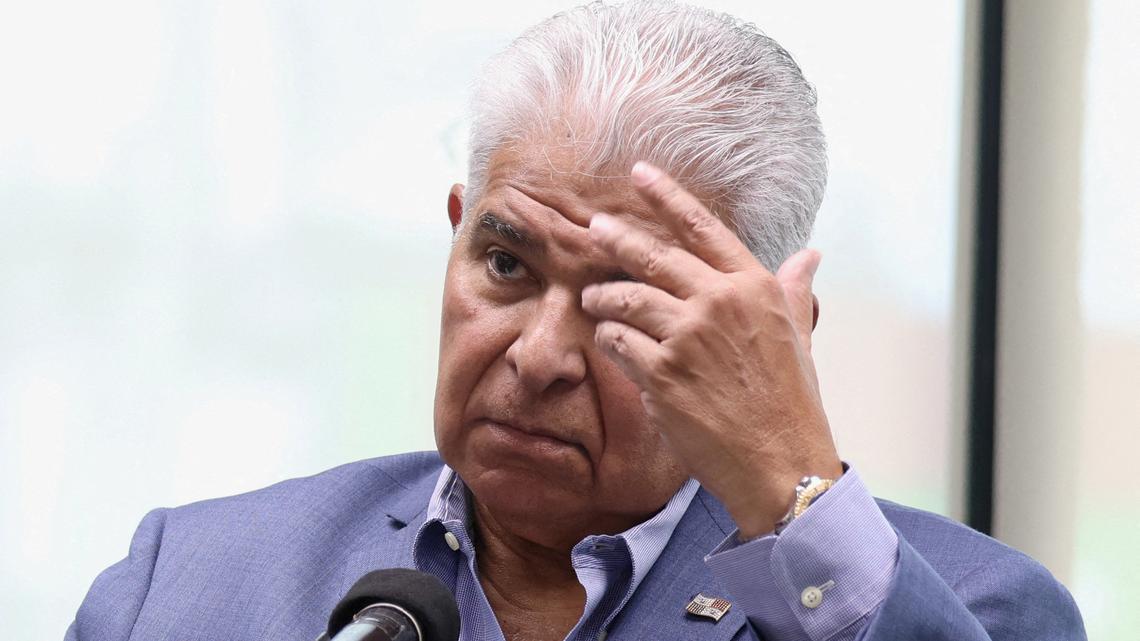 Panama president says port caught in US-China dispute 