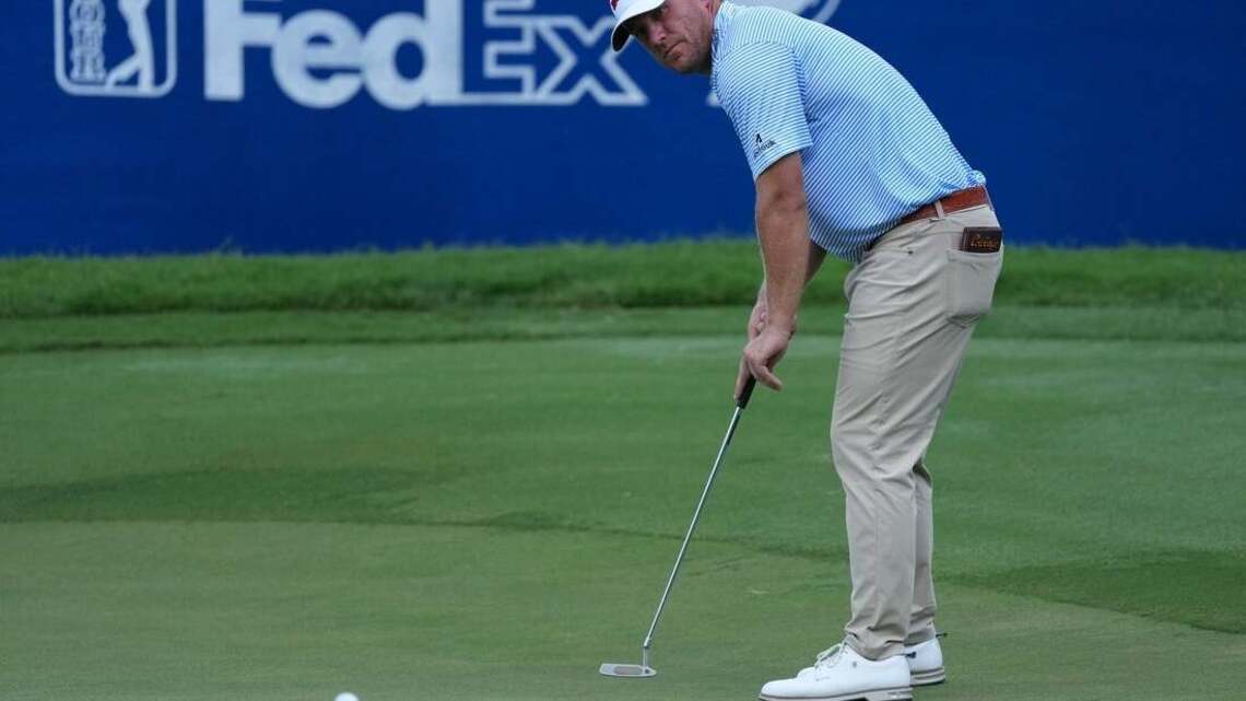 Zach Bauchou finishes strong to take Bank of Utah lead