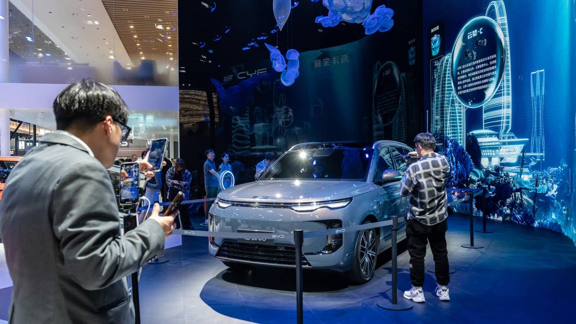 Tesla's biggest Chinese rival, BYD, sees profits plummet 