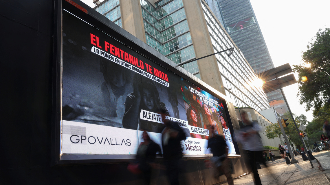 México detiene a un supuesto líder del tráfico de fentanilo con apoyo de EEUU 