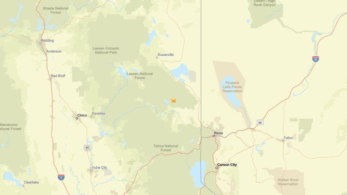 Earthquake struck area close to Lake Davis, CA: 2.3 magnitude detected on April 17 