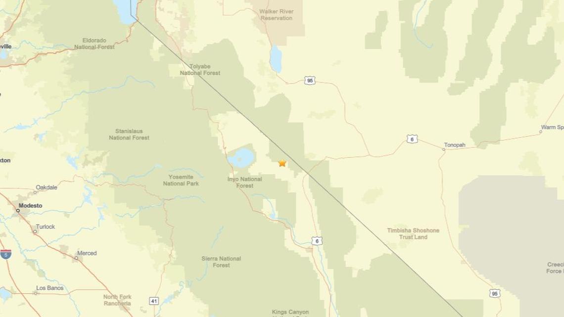 May 17: Earthquake of 2.4 magnitude detected close to Qualeys Camp, CA 