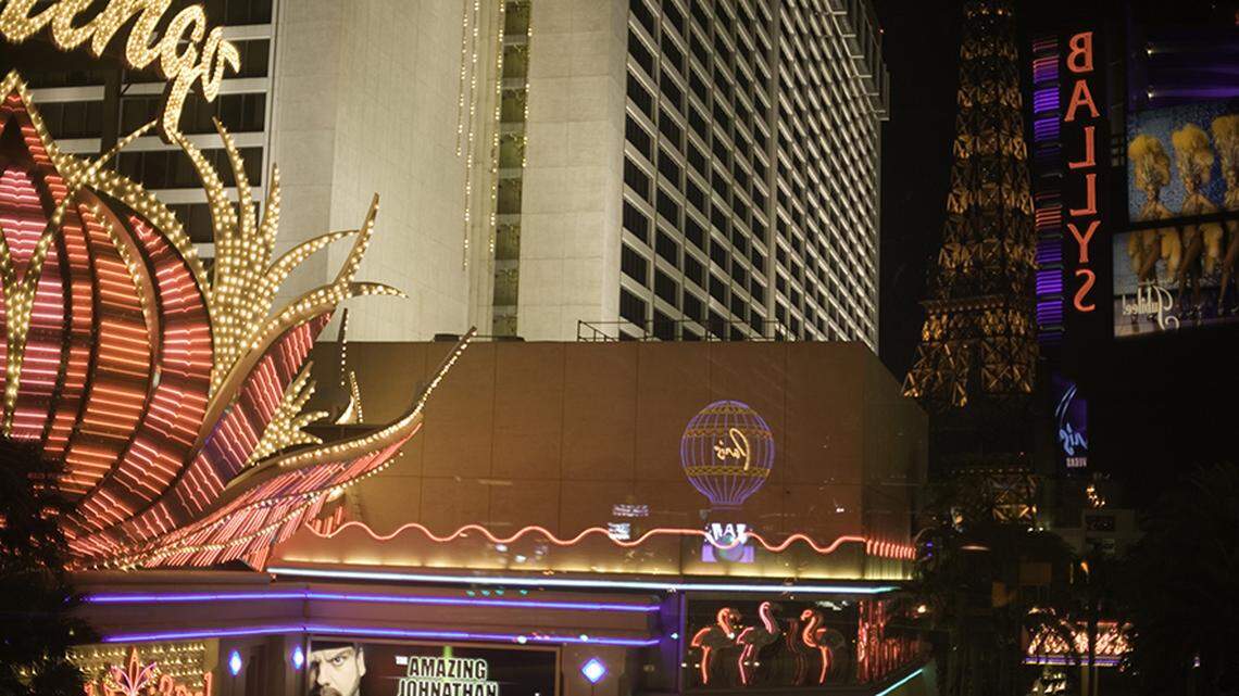 The Flamingo remains true to its original design, dating to Wayne Newton’s days as headliner in 1963.