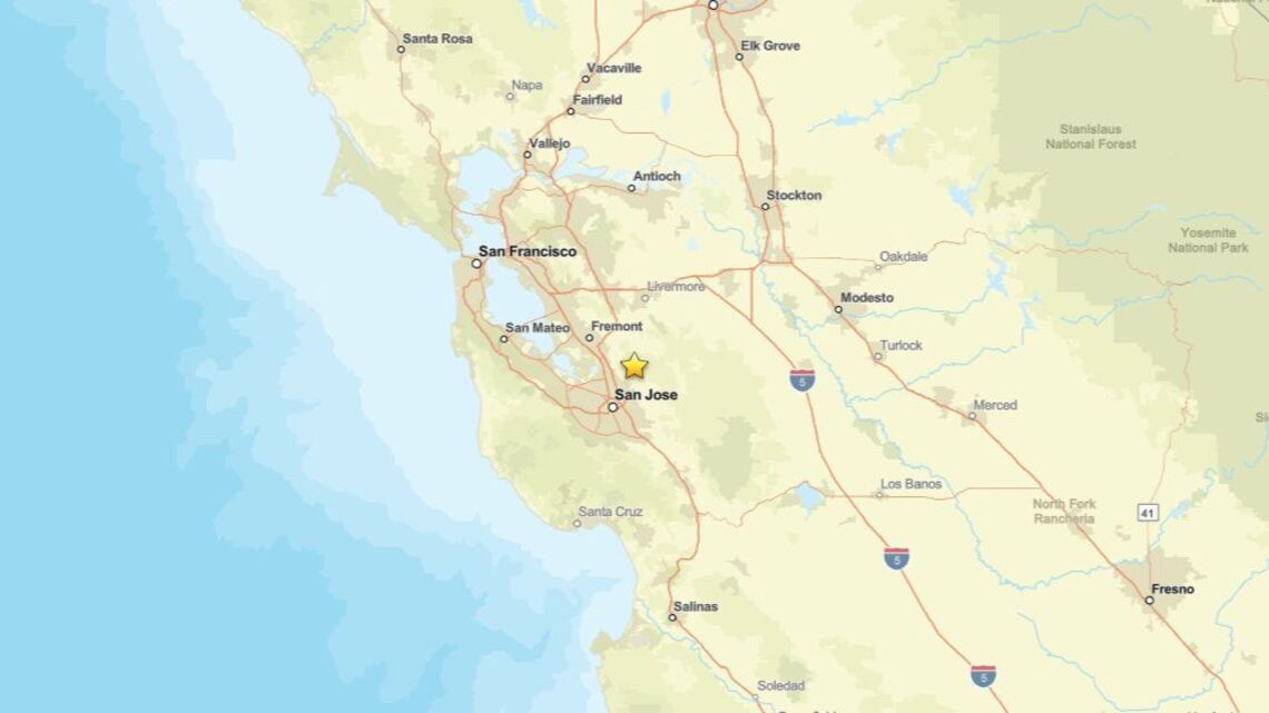 Update: Earthquake measuring 2.5 shakes area close to Milpitas, CA on Sept. 19 