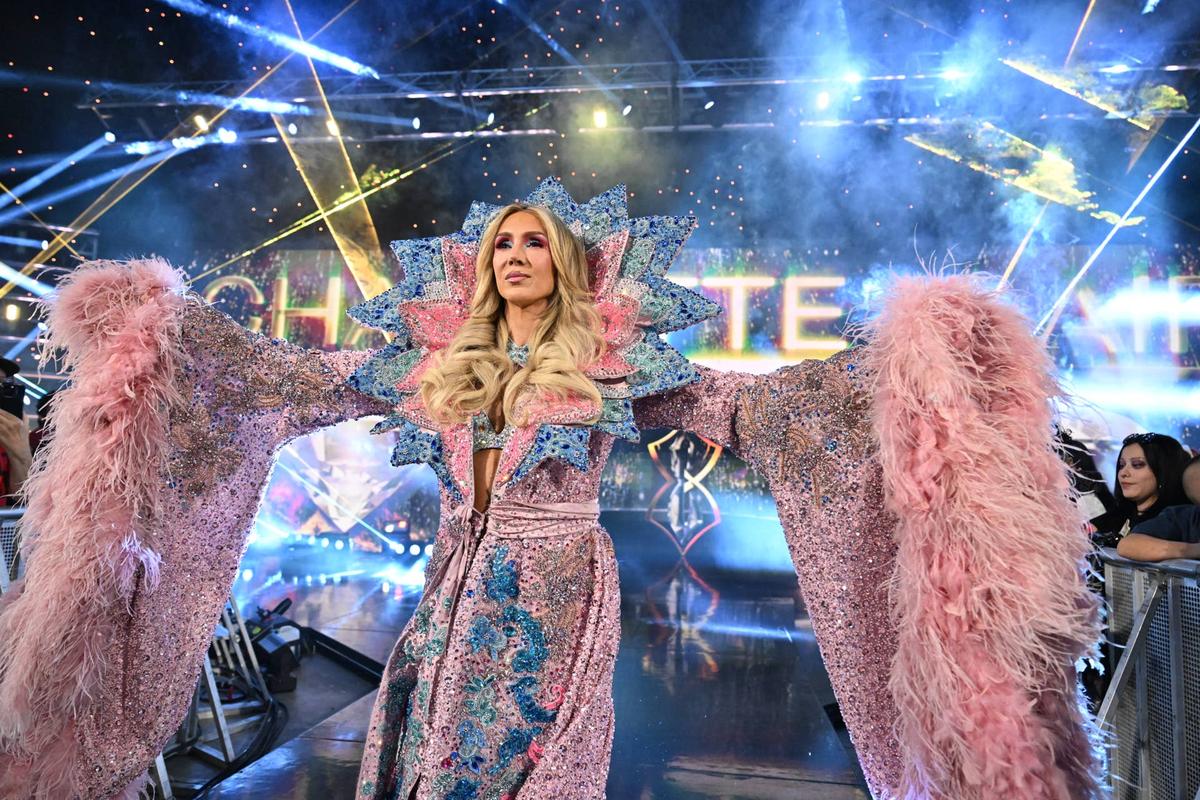  Charlotte Flair will compete in the 2026 Queen of the Ring. Getty Images