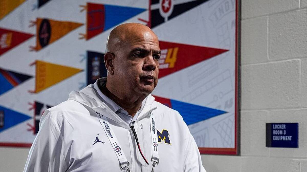  Michigan athletic director Warde Manuel wrote a note to Sherrone Moore about traveling with Paige Shiver in August 2024, according to a Wall Street Journal report. | USA TODAY Network via Reuters Connect 