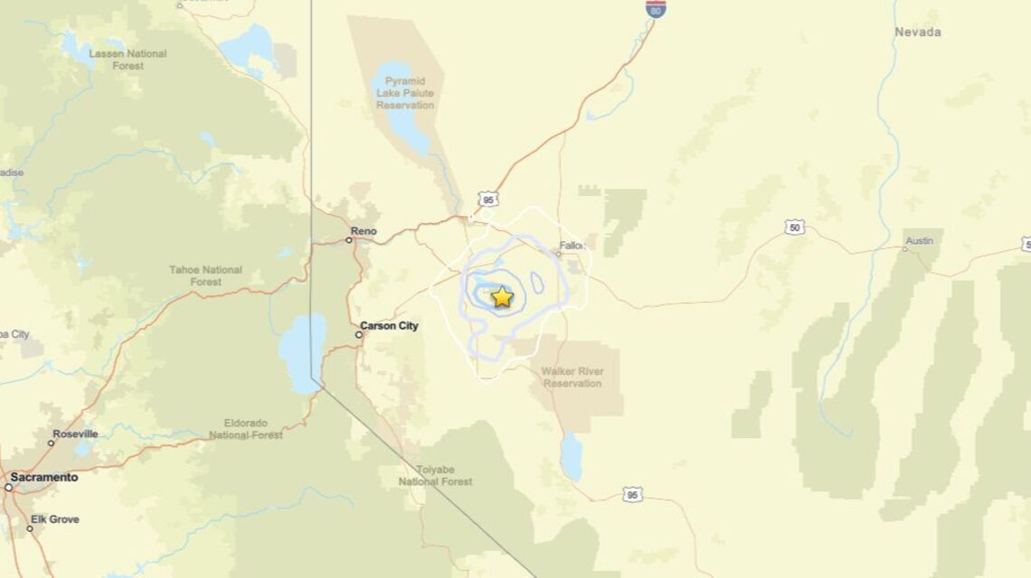 Update: 3.1 magnitude earthquake rattles near Silver Springs, NV on May 8 