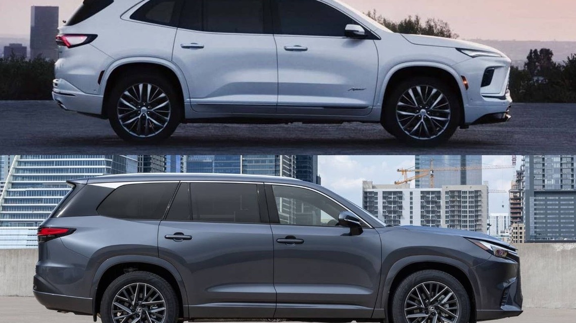 2026 Buick Enclave Avenir AWD vs. 2026 Lexus TX 350 Premium AWD: Quiet Luxury Showdown in the Three-Row Segment 