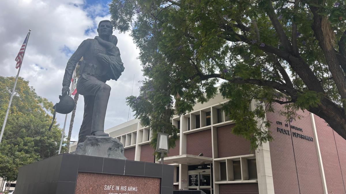 The Riverside Police Department’s downtown station is seen Wednesday, May 27, 2026. It closed Friday, May 29, 2026, to be demolished. (Photo by Mark Acosta, The Press-Enterprise/SCNG)