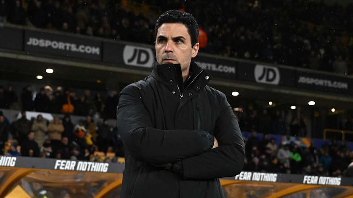 Mikel Arteta Bites Back at Arsenal ‘Bottlers' Jibes After Wolves Draw