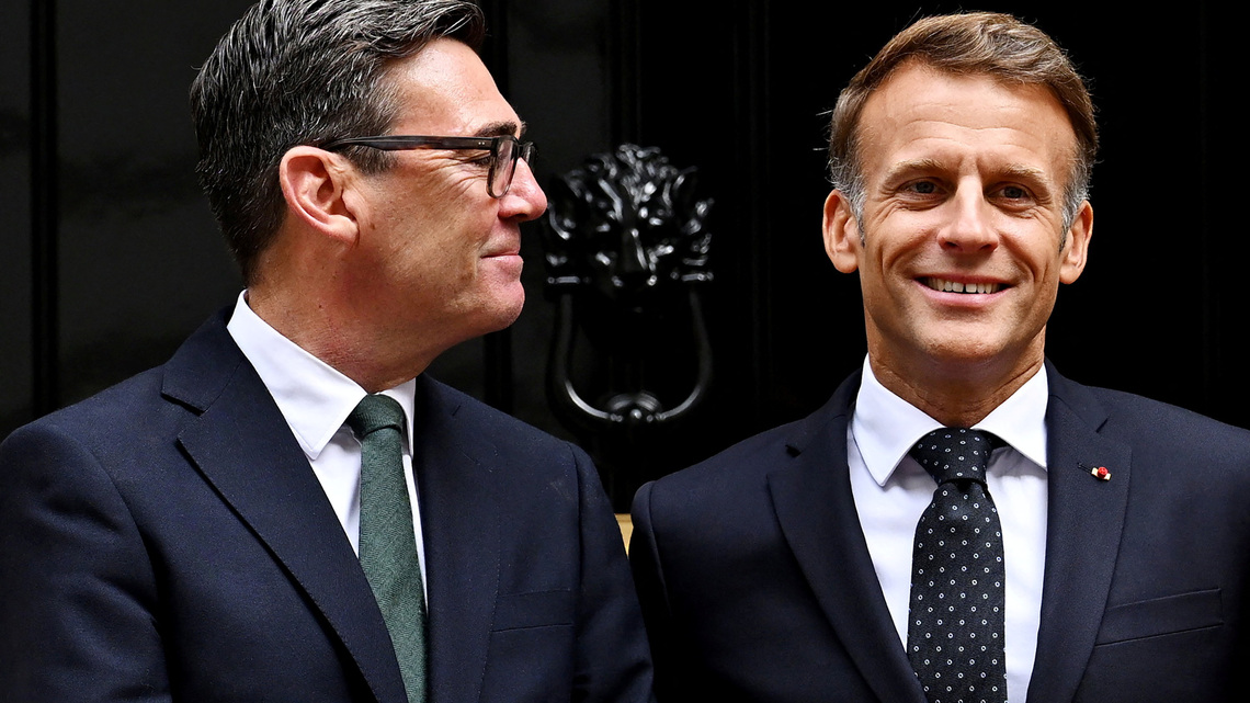 Burnham and Macron discuss drive to get UK 'closer to Europe' 