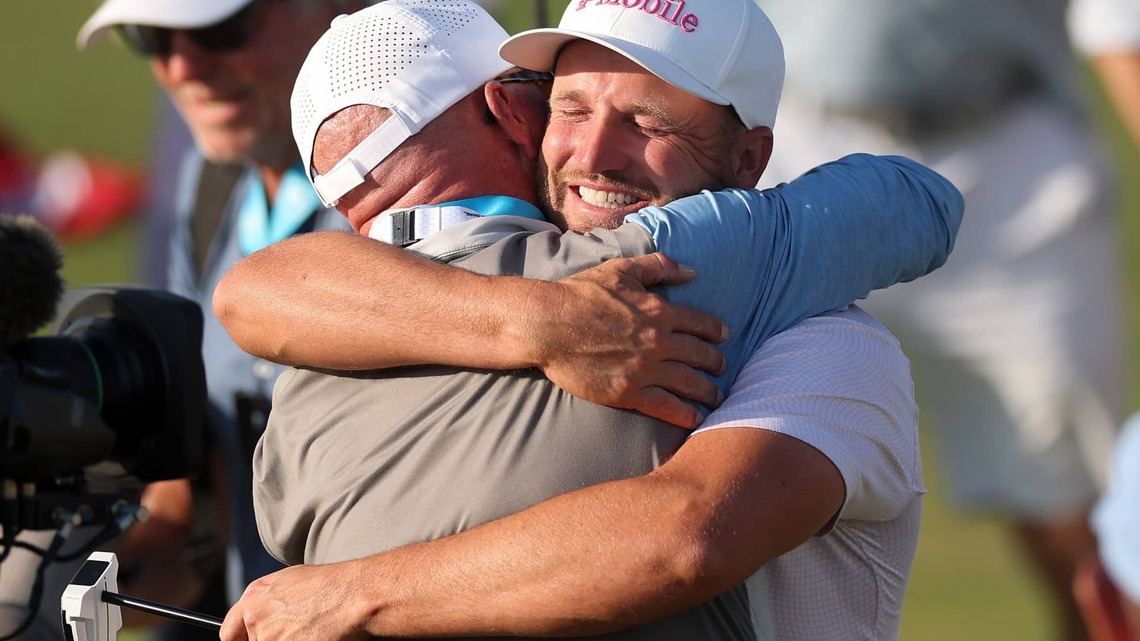 Wyndham Clark Wins the U.S. Open - and His Dad's Surprise Visit Steals the Show 
